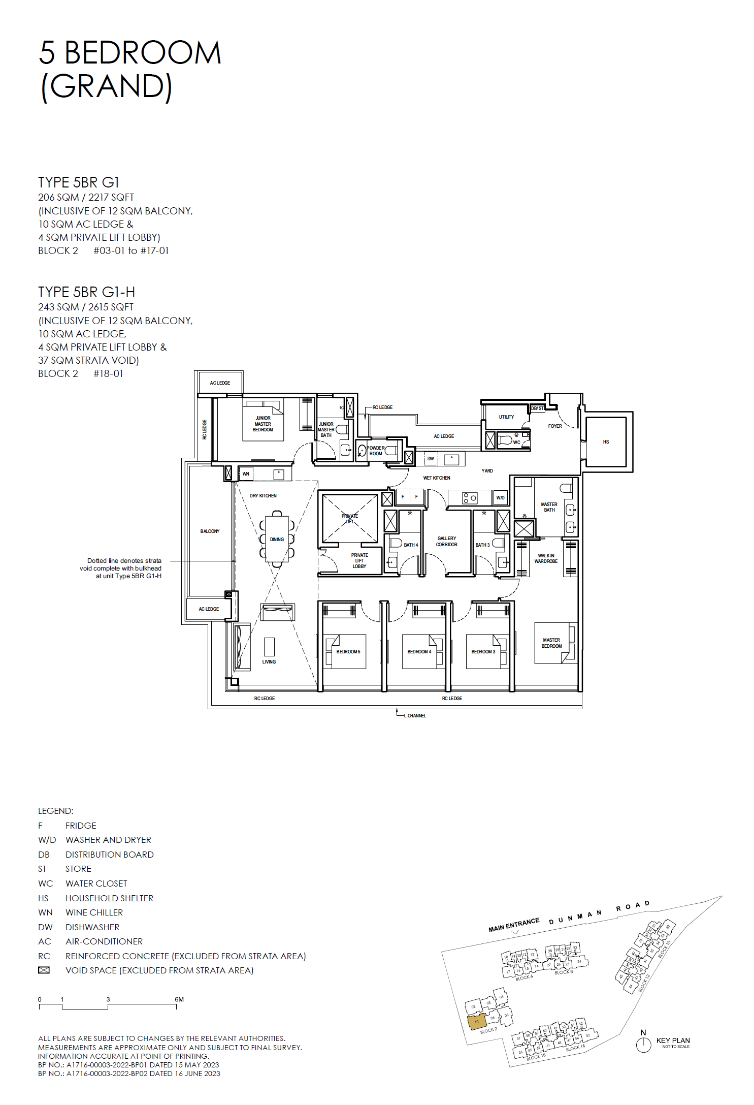 5BR G1-H floor plan